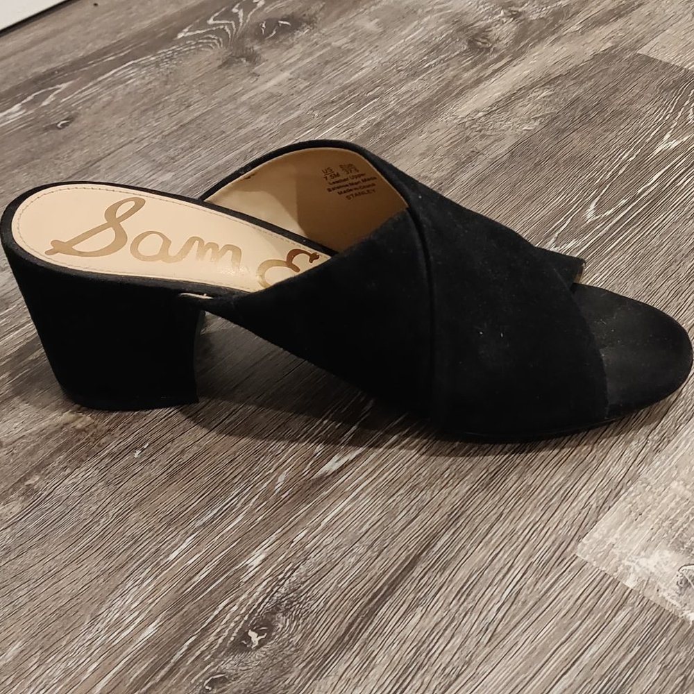 Sam Edelman Nahla Black Suede sandal